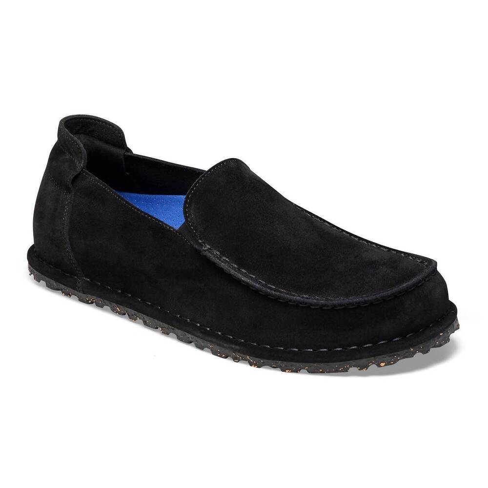 NEW BIRKENSTOCK women's utti moccasin style shoes in black